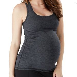 NWT Belly Bandit Pregnancy Essential Tank Charcoal